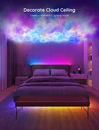 Govee 16.4ft RGBIC LED Strip Lights H617A, Smart LED Lights, App Control with Segmented DIY, Music Sync Mode, Bluetooth Control, Color Changing LED Light Strips for Bedroom, Gaming Room and Desk