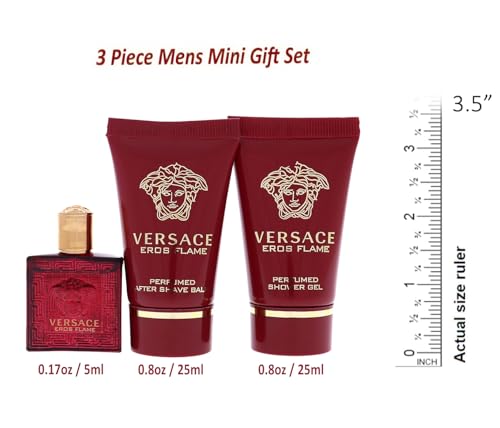 Versace Eros Flame Cologne for Men Mini Gift Set