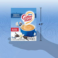 Nestle Coffee Mate Coffee Creamer Liquid Singles, French Vanilla, 24 Count (Pack of 4)