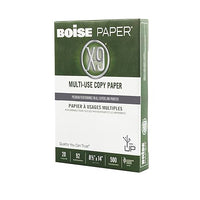 Boise® X-9® Multi-Use Printer & Copier Paper, Legal Size (8 1/2" x 14"), 5000 Total Sheets, 92 (U.S.) Brightness, 20 Lb, White, 500 Sheets Per Ream, Case Of 10 Reams