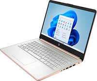 2022 Newest HP Stream 14in HD Laptop, Intel Celeron N4020(up to 2.8GHz), 8GB RAM, 128GB Space(64GB eMMC+ Card), 1-Year Office 365, WiFi, HDMI, USB-C, Webcam, Bluetooth, Windows 11S,Rose Gold+JVQ MP