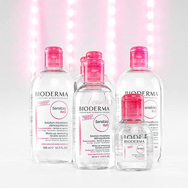 Bioderma - Sensibio - H2O Micellar Water - Makeup Remover Cleanser - Face Cleanser for Sensitive Skin