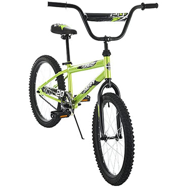 Huffy Upshot 20” Boy’s Bike for Kids, Lime Green