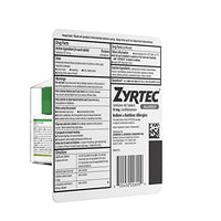 Zyrtec 24 Hour Allergy Relief Tablets - 10mg, 90 ct