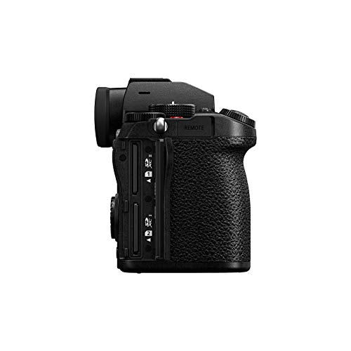 Panasonic LUMIX S5 Full Frame Mirrorless Camera, 4K 60P Video Recording with Flip Screen & WiFi, LUMIX S 20-60mm F3.5-5.6 Lens, L-Mount, 5-Axis Dual I.S., DC-S5KK (Black)