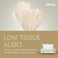 Kleenex Professional Facial Tissue for Business (03076), Flat 12 Boxes / Convenience Case, 125 Tissues / Box, 1,500 Tissues / Case, White