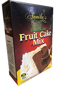 Jamaican Fruit Cake Mix - Annilu 1.7 Lb - Product of Jamaican