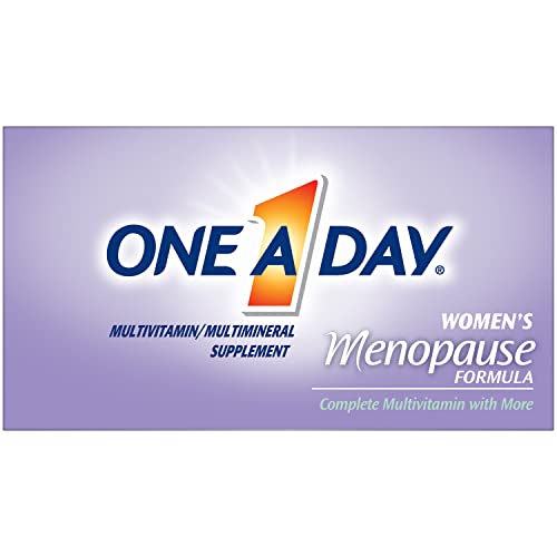 One A Day Women's Menopause Multivitamin with Vitamin A, Vitamin C, Vitamin D, Vitamin E and Zinc for Immune Health Support, Tablet