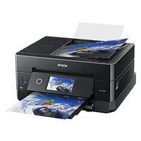 Epson Expression Premium XP-7100 Wireless Color Photo Printer with ADF, Scanner and Copier, Black, Small