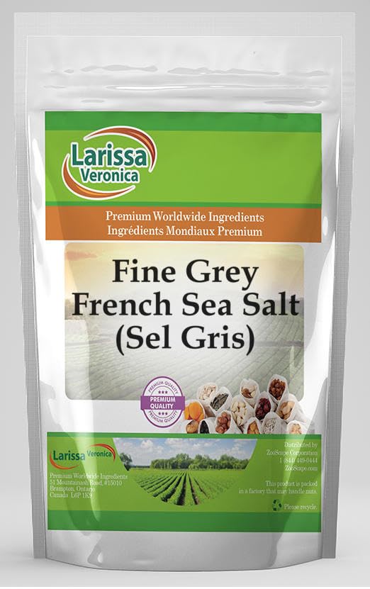 Fine Grey French Sea Salt (Sel Gris) (4 oz, ZIN: 525918)