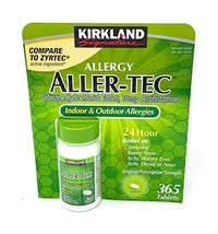 Kirkland Signature Aller-Tec, 365 Tablets