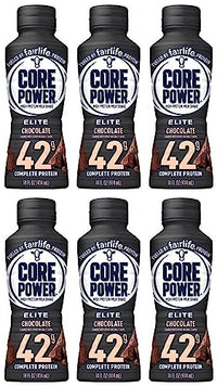 Fairlife Core Power Elite High Protein Milk Shakes, Ready to Drink (6 Chocolate, 42g)