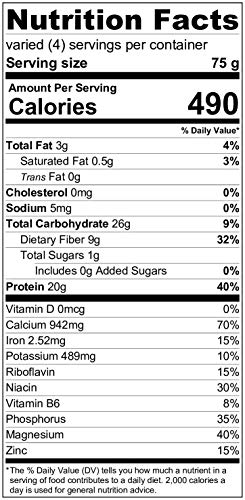 Jamaican Porridge Mix by Creation Foods - Nutritional and Energizing Hot or Cold Morning Cereal 150-200 grams (Peanut Porridge Mix, 200 Grams)