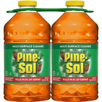 PineSol All Purpose Cleaner, Original Pine Scent, 2 pack 100 Ounce Bottles Includes Guard Microfiber cloth, 200.0 Fl Oz