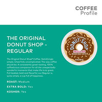 The Original Donut Shop, Regular, Single-Serve Keurig K-Cup Pods, Medium Roast Coffee, 144 Count (6 Boxes of 24 Pods)