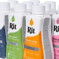 Rit Dye Liquid – Wide Selection of Colors – 8 Oz. (Black)