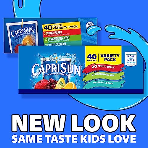 Capri Sun Kids Juice Beverage Variety Pack - 6 Fl Oz -(40 Count)