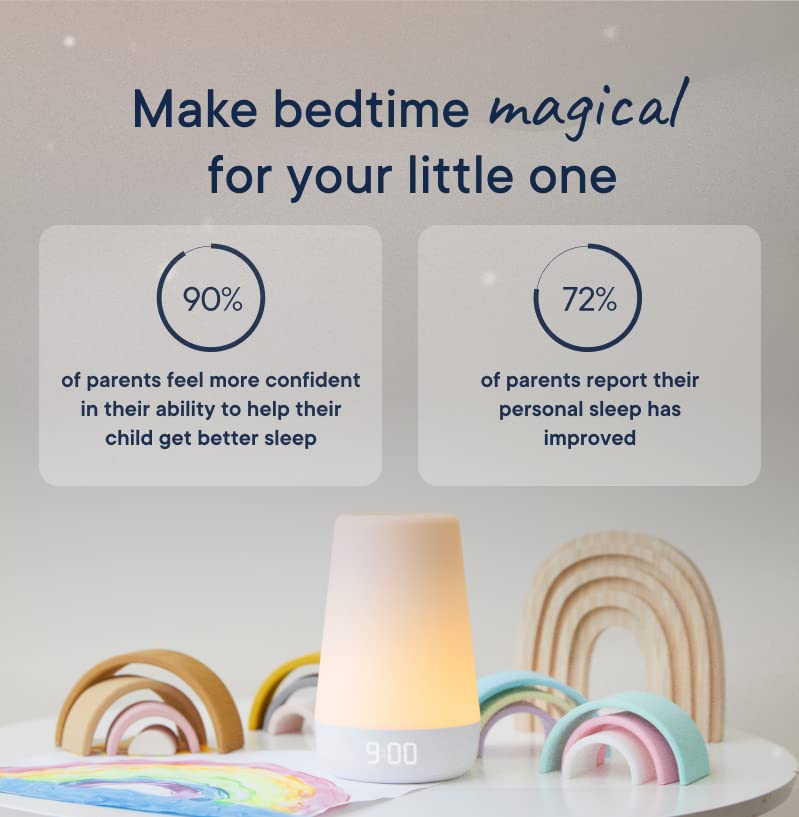 Hatch Rest Baby Sound Machine, Night Light | 2nd Gen | Sleep Trainer, Time-to-Rise Alarm Clock, White Noise Soother, Music & Stories for Nursery, Toddler & Kids Bedroom (Wi-Fi)