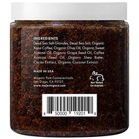 MAJESTIC PURE Arabica Coffee Scrub - All Natural Exfoliating Body Scrub for Skin Care, Stretch Marks, Acne & Cellulite, Reduce the Look of Spider Veins, Eczema, Age Spots & Varicose Veins - 10 Ounces