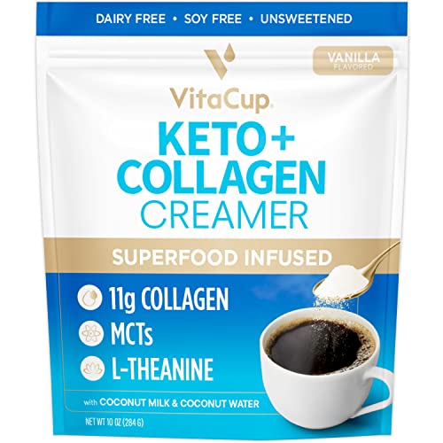 VitaCup Instant Variety 30Ct & Keto Creamer 10oz