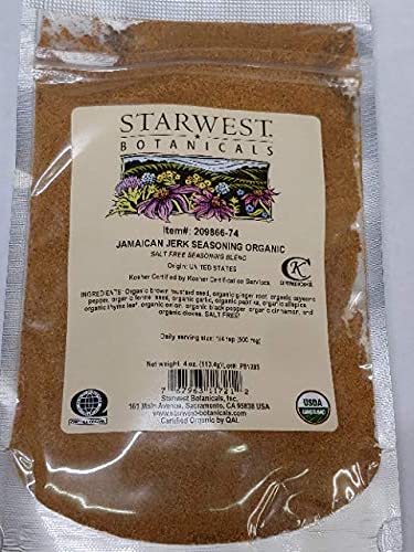 Organic Jamaican "Jerk" Seasoning