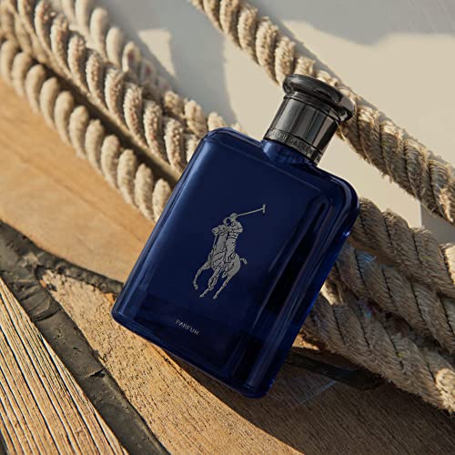 Ralph Lauren - Polo Blue - Parfum - Men's Cologne - Aquatic & Fresh - With Citrus, Oakwood, and Vetiver - Intense Fragrance - 1.36 Fl Oz