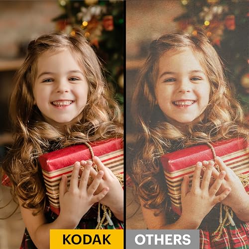 KODAK Dock Plus 4PASS Instant Photo Printer (4x6 inches) + 90 Sheets Bundle