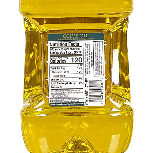 Kirkland Signature Pure Refined Olive Oil: 2 Jugs (3 L ea.)