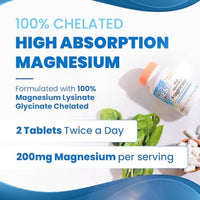 Doctor's Best High Absorption Magnesium Glycinate Lysinate, 100% Chelated, Non-GMO, Vegan, Gluten & Soy Free, 100 mg, 240 Count