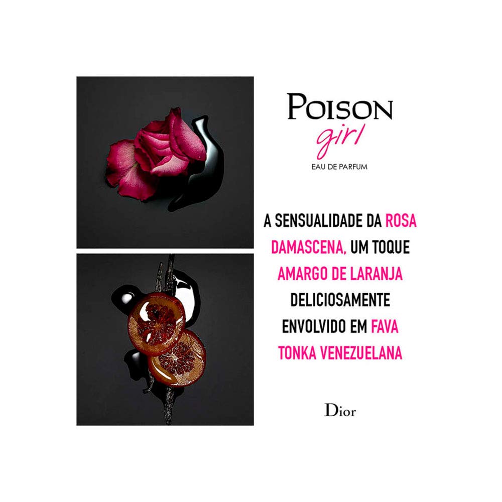 Christian Dior Poison Girl Eau De Parfum Spray 3.4 Oz/ 100 Ml for Women By Christain Dior, 3.4 Fl. Oz