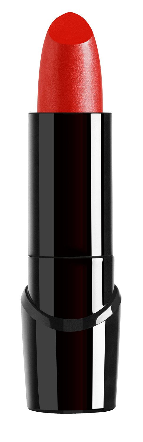 wet n wild Silk Finish Lipstick, Hydrating Lip Color, Rich Buildable Color, Cherry Frost Red