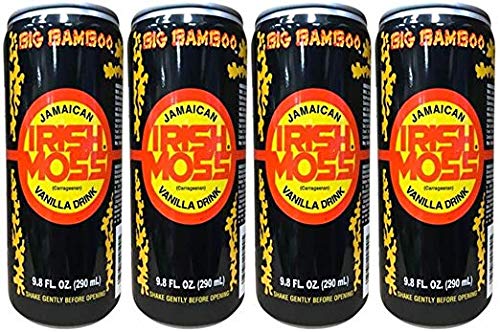 BIG BAMBOO JAMAICAN IRISH MOSS VANILLA DRINK 9.8 OZ 4PK