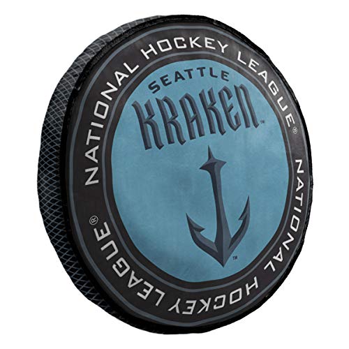 Northwest Company NHL Seattle Kraken Round Cloud Pillow, 15", Team Colors