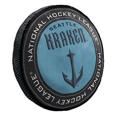 Northwest Company NHL Seattle Kraken Round Cloud Pillow, 15", Team Colors