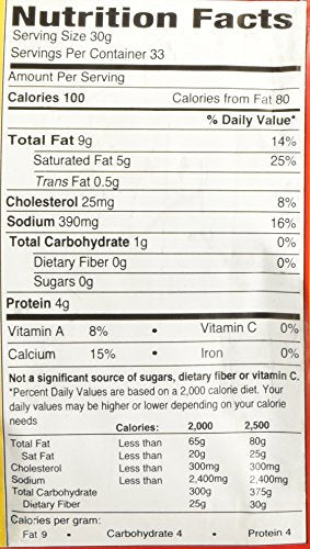 Tastee Jamaica Cheese 2.2 lbs