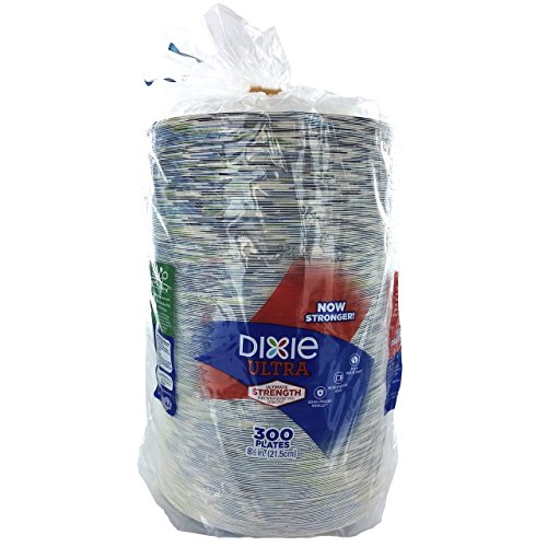 Dixie Ultra Paper Plates, 8-1/2 Inch, 300 Count