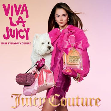Juicy Couture,3 Piece Fragrance Set Viva La Juicy Eau De Parfum,Women's Perfume Set Includes EDP Spray Perfume,Mini Perfume & Body Lotion -Fruity & Sweet Travel Perfume & Travel Body Lotion for Women