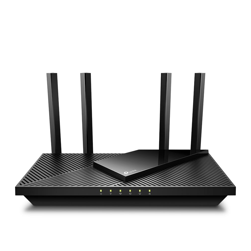 TP-Link AX1800 WiFi 6 Router (Archer AX21) – Dual Band Wireless Internet Router, Gigabit Router, Easy Mesh, Works with Alexa - A Certified for Humans Device