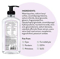 J.R. Watkins Liquid Hand Soap With Dispenser, Moisturizing Hand Soap, Alcohol-Free Hand Wash, Cruelty-Free, USA Made Liquid Soap For Bathroom and Kitchen, Lavender, 11 Fl Oz, 3 Pack