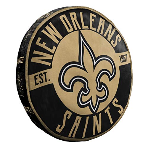 Northwest NFL New Orleans Saints Cloud to Go StylePillow, Team Colors, One Size