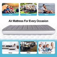 CAMULAND Air Mattress, Camping Inflatable Mattress Lightweight Inflatable Bed Air Mattress for Home, Travel, RV Tent and SUV Truck