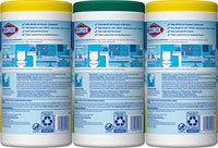 Clorox Disinfecting Wipes Value Pack, Cleaning Wipes, Bleach Free, 75 Count Each, Pack of 3 (Package May Vary)