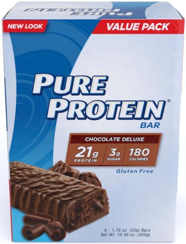 Pure Protein Chocolate Deluxe High Protein Bar 1.76 Oz 24 Ct