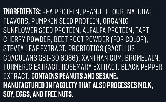 Vega Premium Sport Protein Peanut Butter Protein Powder, Vegan, Non GMO, Gluten Free Plant Based Protein Powder Drink Mix, NSF Certified for Sport, 28.7 oz
