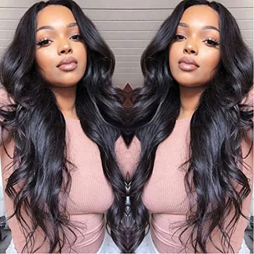 UNICE Hair 12A Body Wave U Part Wig Glueless Human Hair Wigs for Women Brazilian Remy Human Hair Upart Wig Beginner Friendly No Glue No Sew In 180% Density Natural Color (12inch)