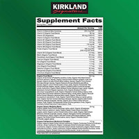 Kirkland Signature USDA Organic Multivitamin, 80 Coated Tablets