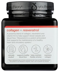 YOUTHEORY Heart Collagen & Resveratrol, 150 CT