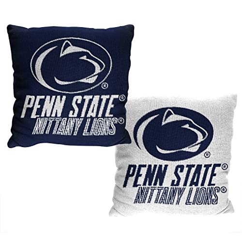Northwest NCAA Penn State Reverb 20 x 20 Double Sided Jacquard Accent Throw Pillow