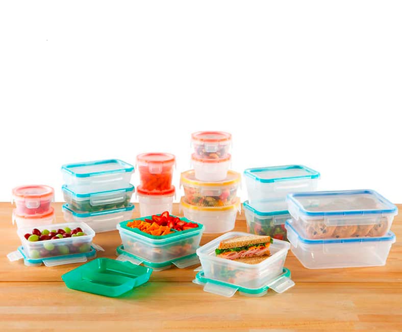 Snapware BPA-Free Plastic Storage Container Set - 38 pcs