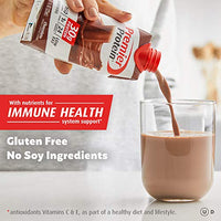 Premier Protein Shake, Chocolate, 30g Protein, 1g Sugar, 24 Vitamins & Minerals, Nutrients to Support Immune Health, 11 Fl Oz (Pack of 4)